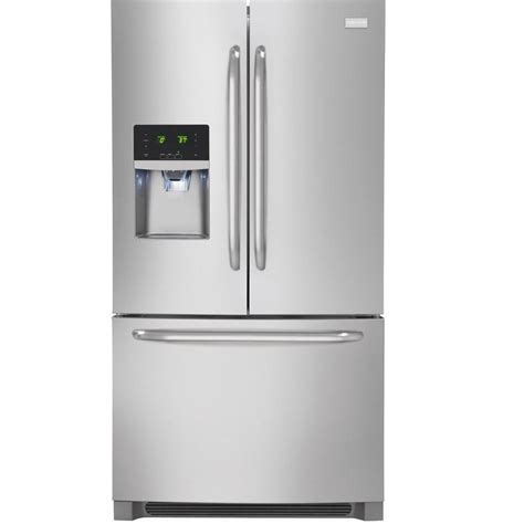 Frigidaire Garage-Ready 20-cu ft Top-Freezer Refrigerator (Fingerprint Resistant Stainless Steel). . Lowes frigidaire
